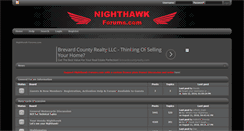 Desktop Screenshot of nighthawk-forums.com